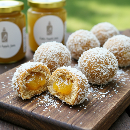 Recipe - Keto Almond Butter Energy Bites with Fake Apple Jam 食譜 - 生酮杏仁醬能量球配偽蘋果醬