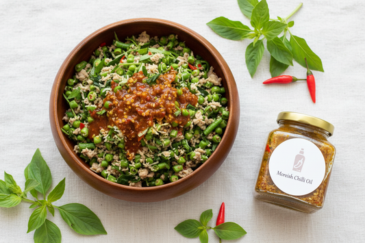 Recipe - Balinese Lawar with Moreish Chilli Oil 食譜 - 峇里島拉瓦沙律配返尋味辣油