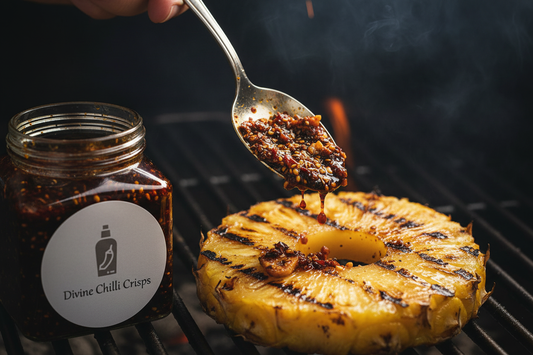 Psst… here's the ultimate way to eat grilled pineapple. 靜靜雞話你知，燒菠蘿嘅最好味食法！