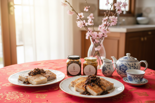 Transform Your Lunar New Year: The Perfect Chilli Sauce Pairings 新年傳統遇上創新風味：蘿蔔糕芋頭糕配辣醬完美指南