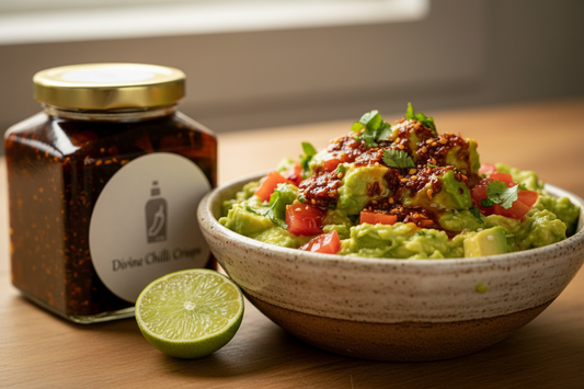 Recipe - Fiery Guacamole with Divine Chilli Crisps | 食譜 - 香辣牛油果醬配勁正辣脆