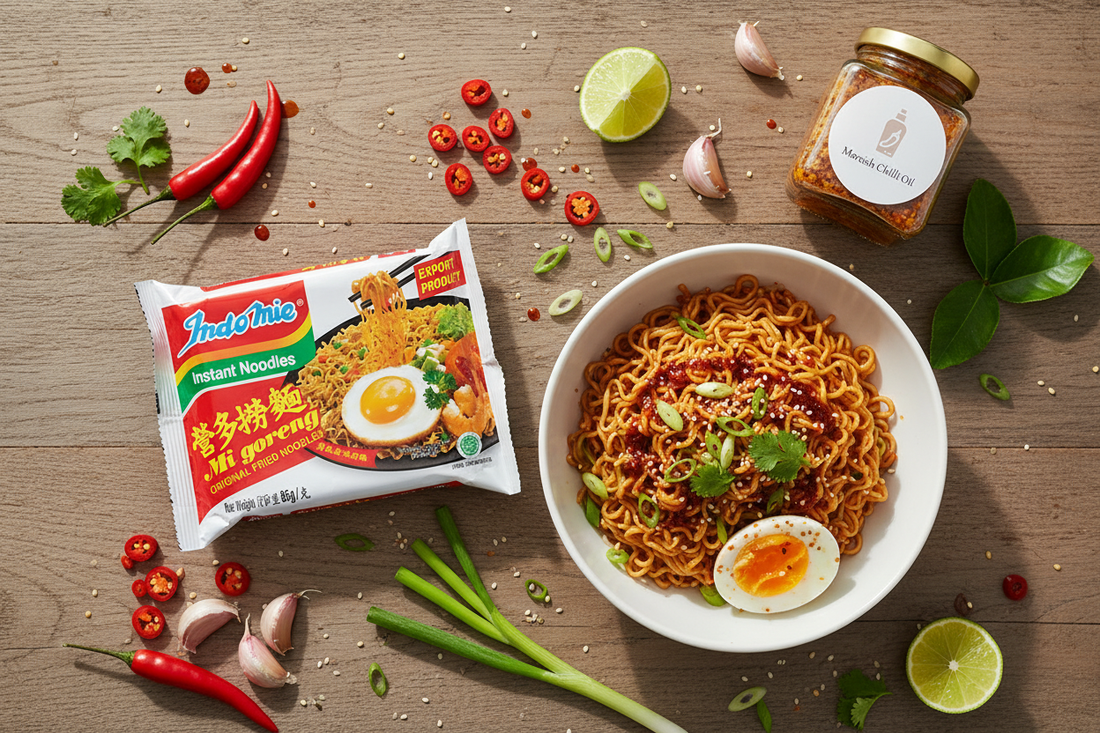 Recipe - 3 New Ways to Eat Your Indomie 食譜 - 印尼營多麵3個新食法