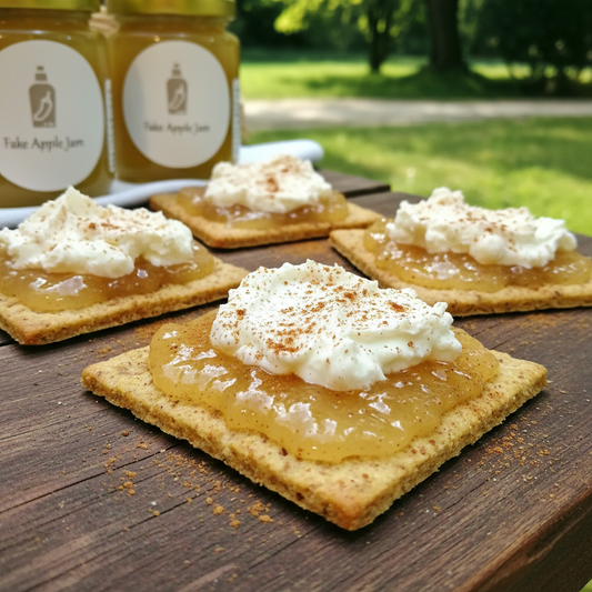 Keto Snack Idea - Apple Crackers 生酮小食靈感－蘋果脆餅