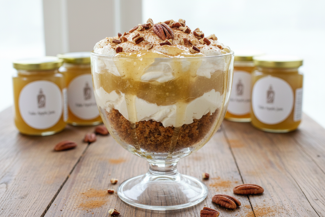 Keto Carrot Cake + Fake Apple Jam Trifle | 生酮甘筍蛋糕 + 偽蘋果醬 Trifle