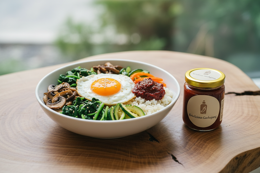 Recipe - Low Carb Korean Bibimbap 食譜 - 低碳韓式拌椰菜花飯