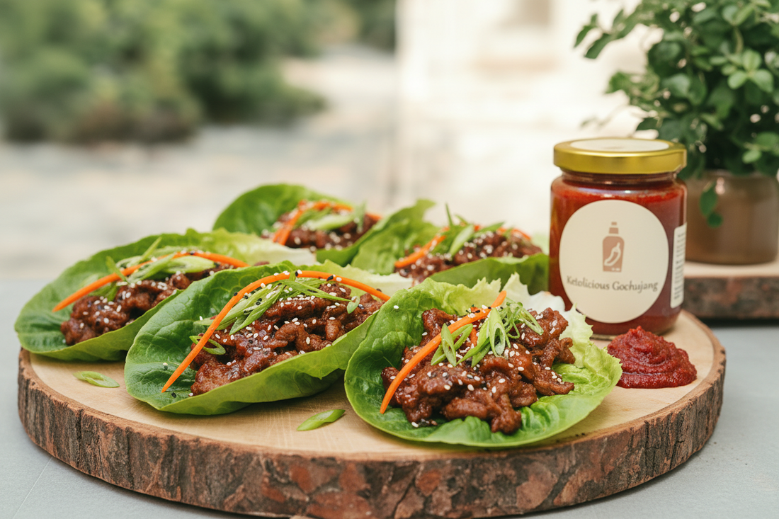 Recipe - Keto Korean Lettuce Wraps (Ssam) 食譜 - 生酮韓式生菜包