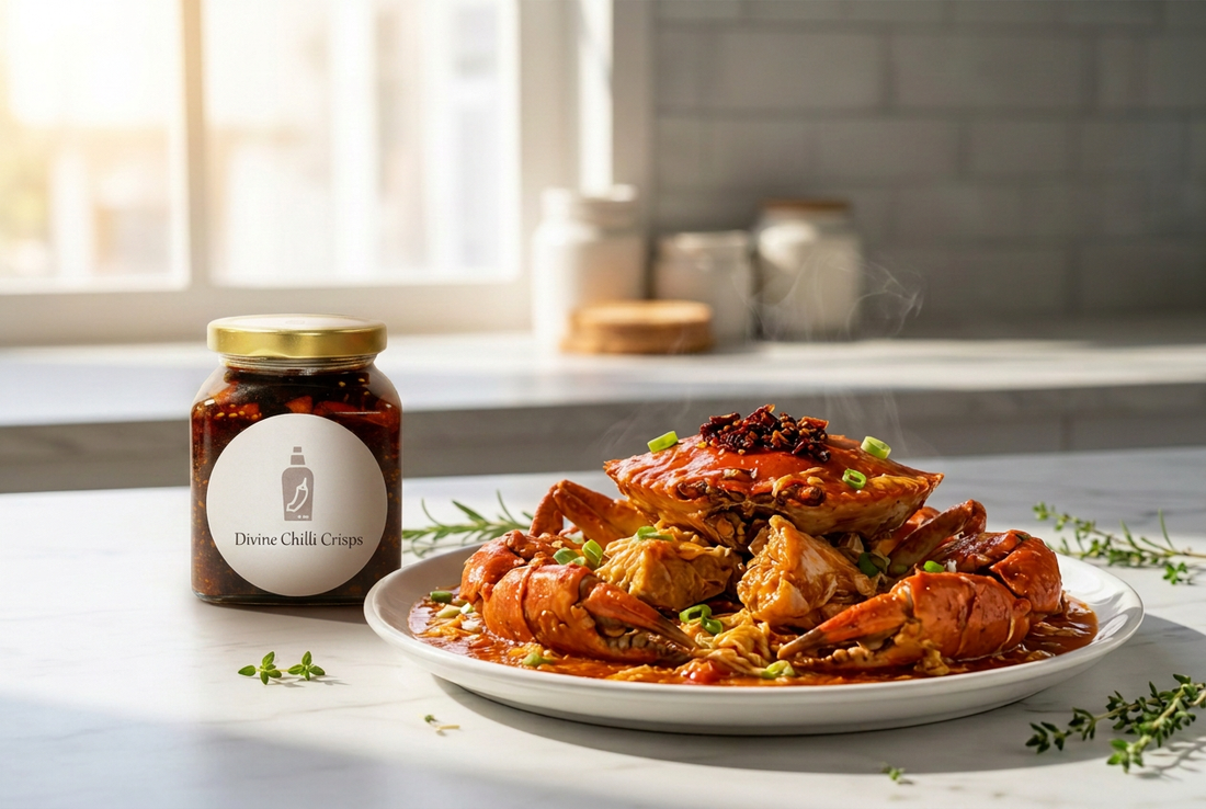 Recipe - Singapore-Style Chilli Crab with Divine Chilli Crisps | 食譜 - 星洲辣椒蟹配勁正辣脆
