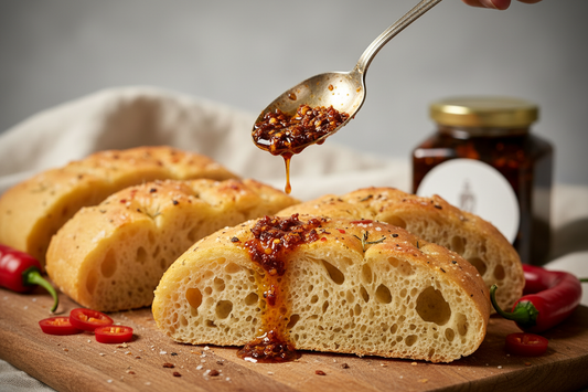 Divine Chilli Crisps Focaccia 勁正辣脆佛卡夏麵包