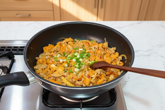 Recipe - Mapo Tofu Puffs with Divine Chilli Crisps｜食譜 - 麻婆豆腐卜配勁正辣脆