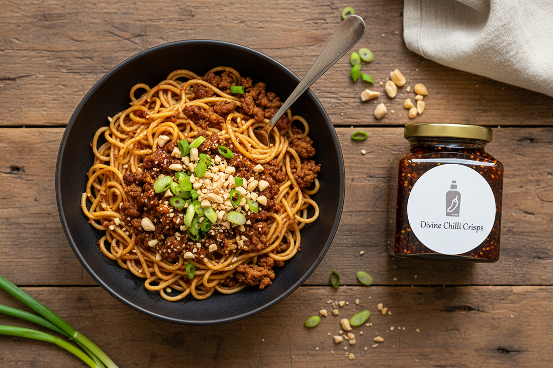 Recipe - Inferno Dan Dan Lo Mien 食譜- 地獄級擔擔撈麵