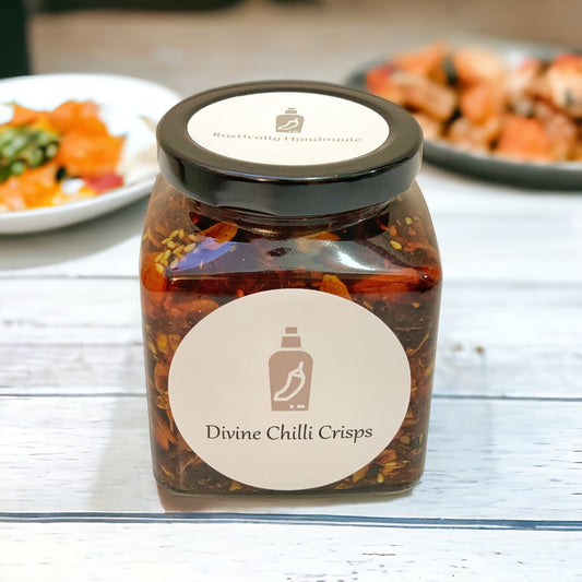 Rustically Handmade Divine Chilli Crisps SH & MILD