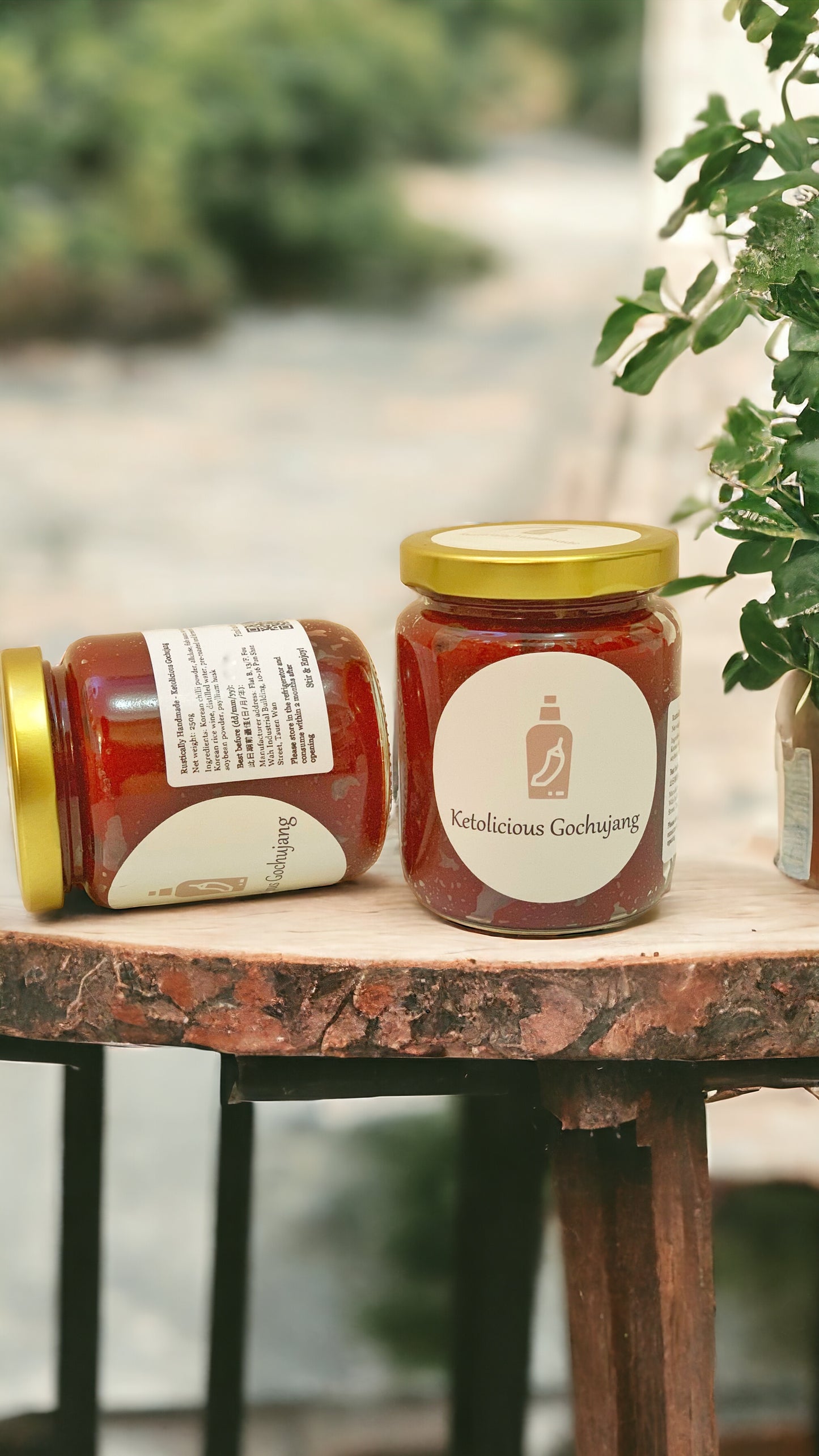 Rustically Handmade Korean Ketolicious Gochujang