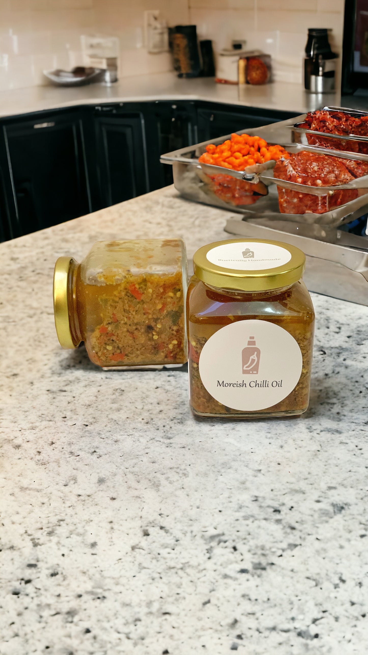 Rustically Handmade Moreish Chilli Oil