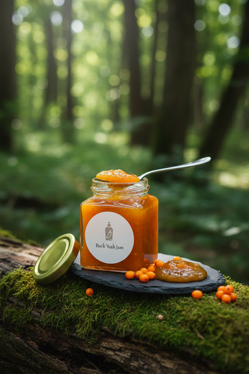 Buck Yeah Jam - Forest open jar