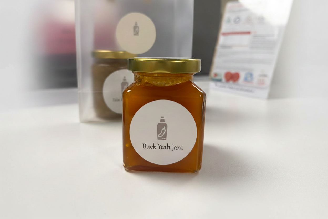 Buck Yeah Jam professional product shot