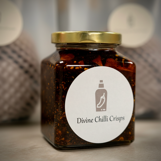 Divine Chilli Crisps Close-up